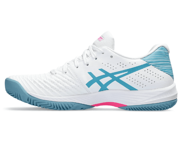 Asics Solution Swift FF Padel White/Blue Women