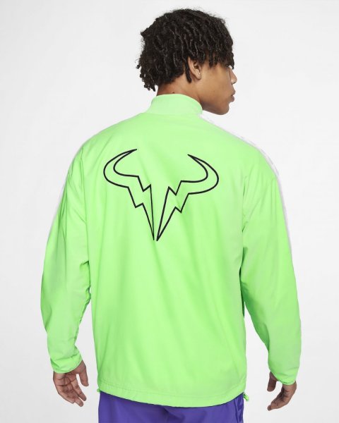 NIKE Rafa Jacket Neon Mens