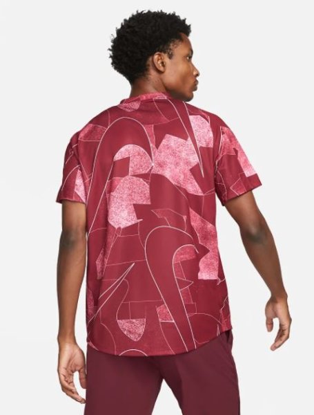 NIKE Court dri-Fit Victory Red Mens