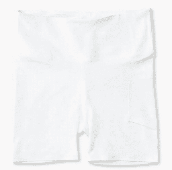 PEACHY Player Tights Short White w ballpocket Women