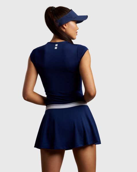 NordicDots Elegance Skirt Navy