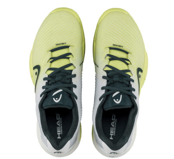 Head Revolt Pro 4.0 White/Yellow Allcourt Mens