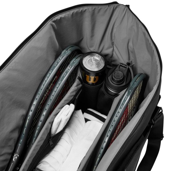 WIilson RF Practise Racketbag Black