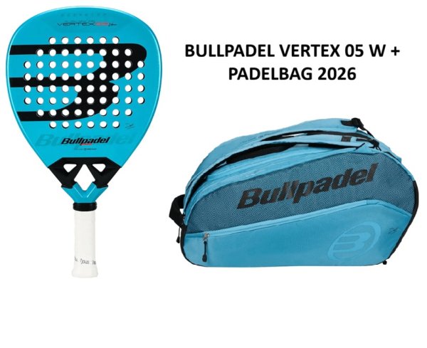 Bullpadel Vertex 05 plus padelväska