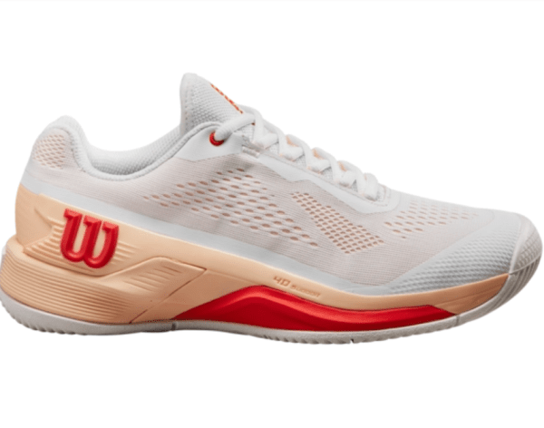 Wilson Rush Pro 4.0 White/Peach All Court Women 26234