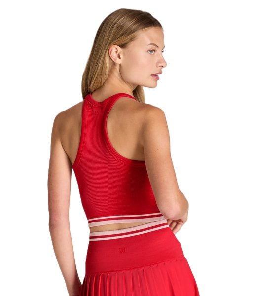 Wilson On The Daily Brami Red Tank Women