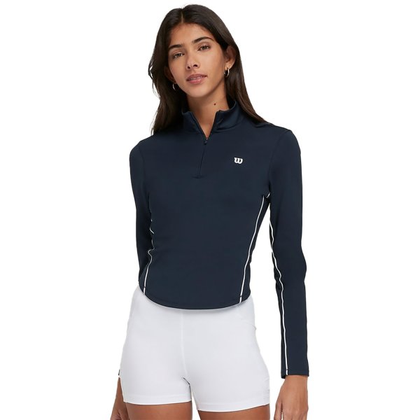 Wilson Brentwood Half-Zip Navy Women (Storlek kläder: M)