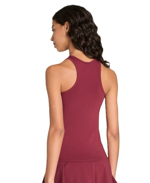 Wilson Fieldhouse Tank Cranberry Women