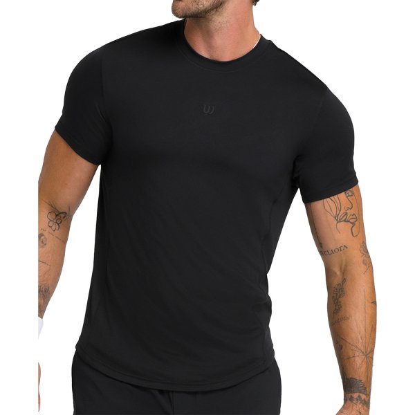 Wilson Performance Tee Black Mens