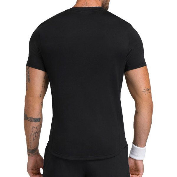 Wilson Performance Tee Black Mens