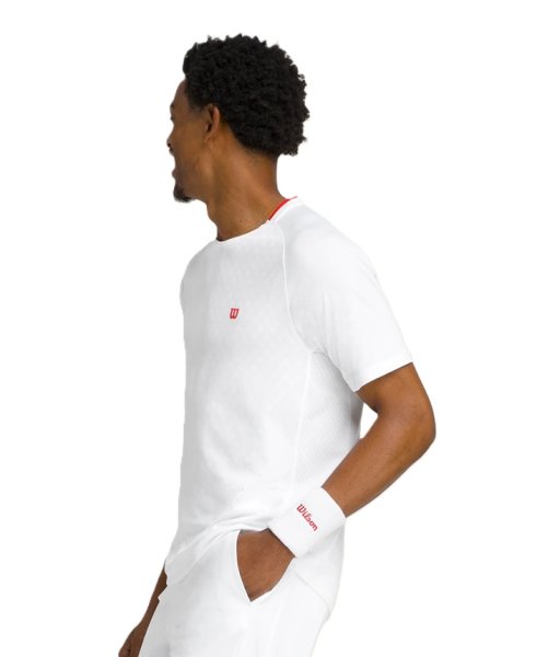 Wilson Serve Out Tee White Mens