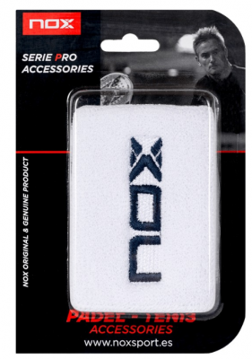 NOX Wristband White 2-pack